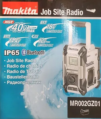 Makita Jobsite Radio MR002GZ01 Bluetooth - LI-ion - Bare Unit - NEW • £87