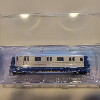 N Scale Wheels Of Time Golden West Service NSE WOT 15-05 Flat Car & Graffiti Bus • $40