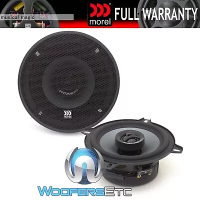 Morel Maximo Ultra 502 Coax 5.25  70w Rms 2-way Soft Tweeters Coaxial Speakers • $189