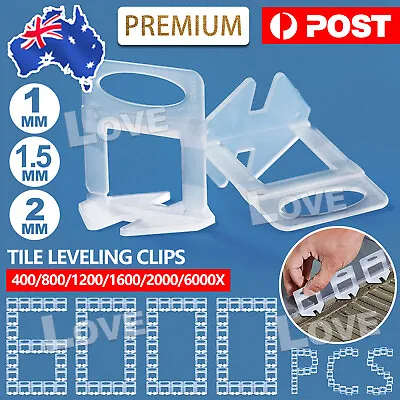 Tile Leveling System Clips Spacer Tiling Tool Floor Wall Plier Wrench Wedges • $14.95