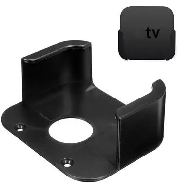 $14.97 • Buy Wall Mounted Tv Box Holder For Apple TV 4 Protective Cradle STB Fixing Stand