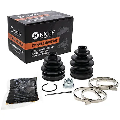 $21.95 • Buy NICHE Front CV Axle Boot Kit For Honda Rancher 350 400 Foreman 450 42203-HM7-003