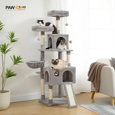 $99.99 • Buy PAWZ Road Cat Tree Tower Scratching Post Large Cat Climb House Furniture 162cm