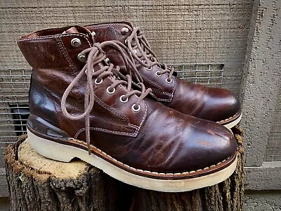 Visvim Virgil Boots Folk (Kngr) Sz 8M Dark Brown • $125