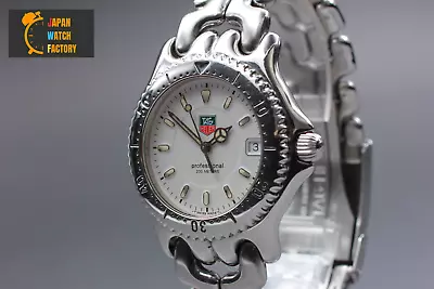 [Near Mint] TAG Heuer S/el SEL WG1112-0 White Dial 200M Men's Quartz Watch • $540.32