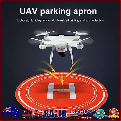 $7.81 • Buy AU 50cm Drone Landing Pad Foldable Felt Drone Parking Apron Waterproof UAV Suppl