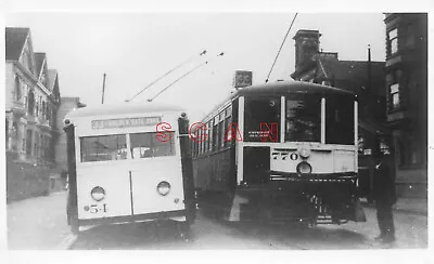 3aa399 2ndgen Rp 1935 Market Street Railway Sf Car #770 On Waller St At Stanyon • $8.99