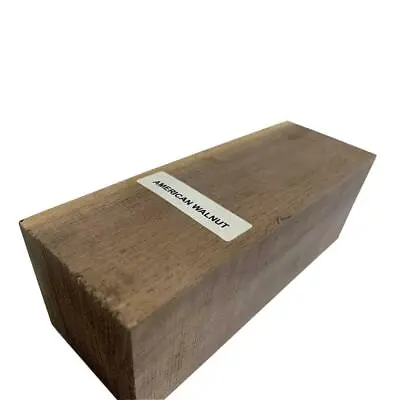 Pack Of 2 Black Walnut Turning Wood Blank Square Wood Block 1  X 1-1/2  X 5  • $17.26