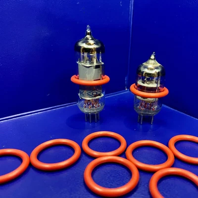 $3.49 • Buy Vacuum Tube Silicone Anti-Vibration Dampers Rings (EF95 / Ef93 / 6A2 /6K4 / 6Z4)