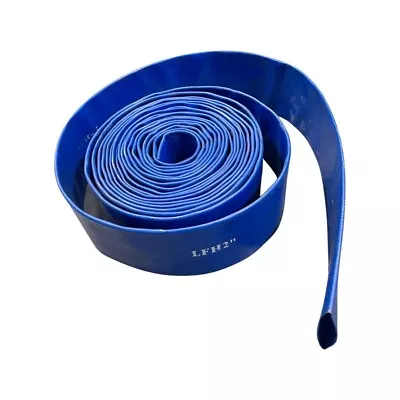 Water Transfer Pump 2'' PVC Lay Flat Hose Water Discharge 4 Bar Rated • £4