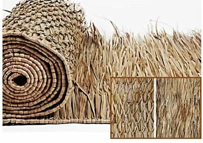 $73.99 • Buy  Mexican Palm Thatch Roll Grass Palm Leaf Thatching  2- PCS 30in X 7ft