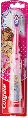 Colgate Kids 3+ Barbie Extra Soft Battery Toothbrush Assorted Color • £7.90