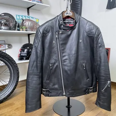 Lewis Leathers X TRIUMPH Leather Riders Jacket Size 44 • $1999.99