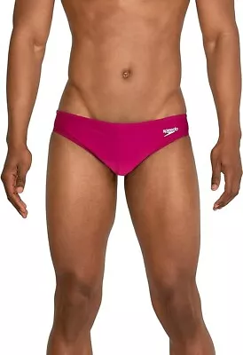 Speedo Men's Swimsuit Brief PowerFlex Eco Solar - SIZE 36 Color LEVANTE PURPLE • $24.99