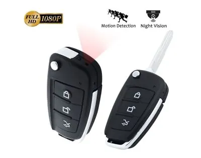 Spy Camera HD Hidden Mini 1080P Car Key Remote DVR Motion Detection Night Vision • $89.99