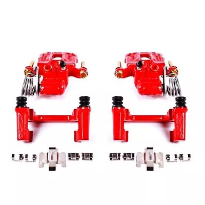 PowerStop For 94-04 Ford Mustang Rear Red Calipers W/Brackets - Pair • $273.10