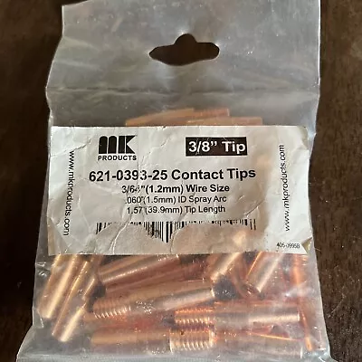 MK Products 621-0393-25 3/64  3/8 Tips Pk. 25 • $32