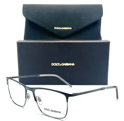 New Dolce & Gabbana Dg1309 1277 Gray Authentic Eyeglasses 55-18 140 W/case • $180.90