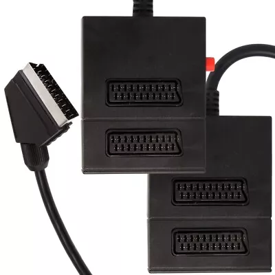 £7.84 • Buy SCART SPLITTER BOXES 2 Way Device TV Switch/Unswitched DVD Video Audio Adaptor