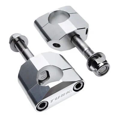 Tusk Universal Rubber Mounted Handlebar Clamp Kit 1 1/8  Bars For HONDA • $32.30