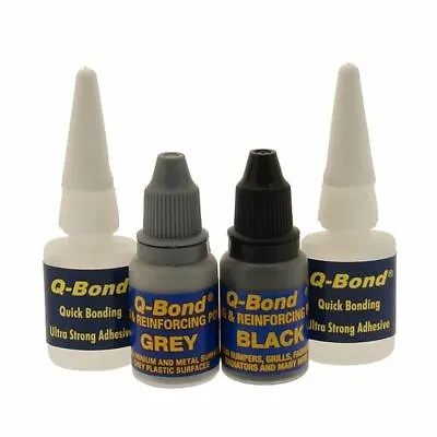 Q Bond Ultra Strong Adhesive Repair Kit Qb2 Top Quality Item • £14.47