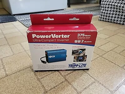 Tripp Lite PV375 Car Portable Power Inverter 375W 12VDC To 120VAC - 2 Outlets • $35