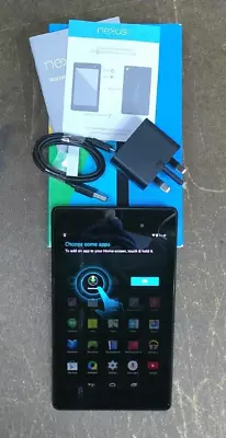 Asus Google Nexus 7 K008 Black Wi-Fi Android Tablet - BOXED • £0.99