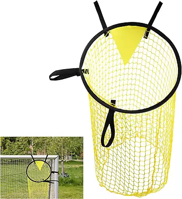 Bezavea Football Goal Target Bag Soccer Top Bins Target Net Football Throwing • £7.59