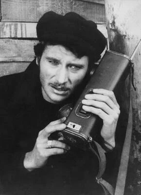 $9 • Buy Johnny Hallyday In A Scene From The Film 'Point De Chute' 1970 OLD PHOTO