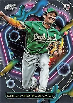 Shintaro Fujinami 2023 Topps Cosmic Chrome 71 Oakland A's Rookie Baseball Card • $1.99