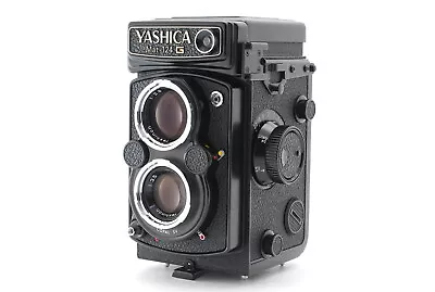 All Works [CLA'd MINT] Yashica Mat 124G TLR 6x6 Film Camera From JAPAN • £473.57