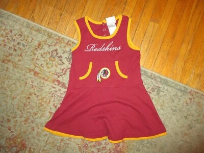 $15.99 • Buy Vtg WASHINGTON REDSKINS CHEERLEADER OUTFIT Football NFL Kid Toddler Baby Size 4T