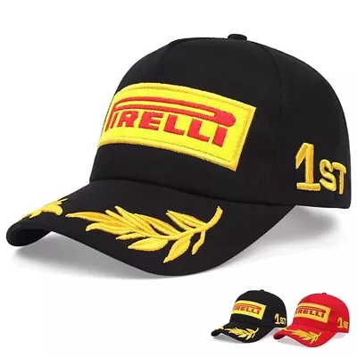 Pirelli Baseball Cap  Sunshade Outdoor Sport Casual Cap Motorsport Racing Hat • $29.29