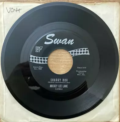 MICKEY LEE LANE - SHAGGY DOG B/w OO-OO -GARAGE ROCK ROCKABILLY - 45 RPM EX-NM • $5.99