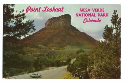 Mesa Verde Park Colorado CO Postcard Point Lookout • $2.49