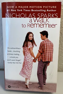 A Walk To Remember By #1 NYT Bestselling Author Nicholas Sparks Paperback  • $4.99