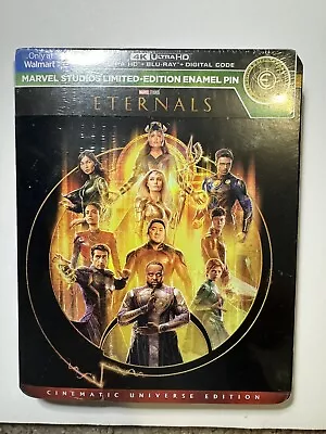 Marvel Eternals 4K Ultra HD+Blu-ray+Digital Code Walmart Exclusive Enamel Pin • $9.99