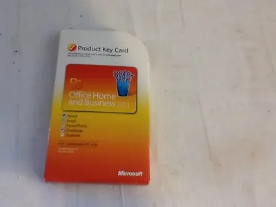 £48.99 • Buy Microsoft Office 2010 Home And Business-diskless ,Product Key Card.Ref:19B