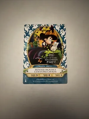 Minnie Mouse's 2015 Halloween Party Card Sorcerers Of The Magic Kingdom 07/P  • $8