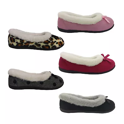 Ladies Slippers Panda Elmo Fluffy Slip On Slipper Soft Memory Foam Insole • $39.95