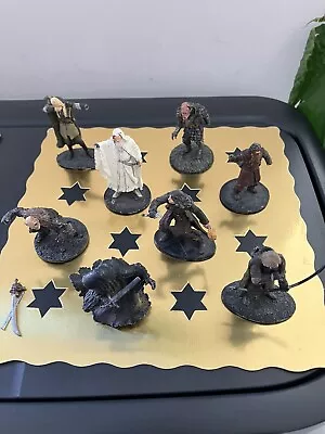 £6.50 • Buy Eaglemoss Lord Of The Rings Bundle Lot Of 8 Figured -most DAMAGED Missing Parts
