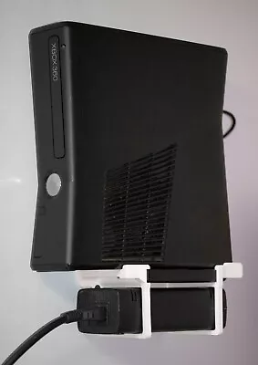 $14.99 • Buy XBox 360 Slim Wall Mount Holds Console, External Harddrive AND Power Supply