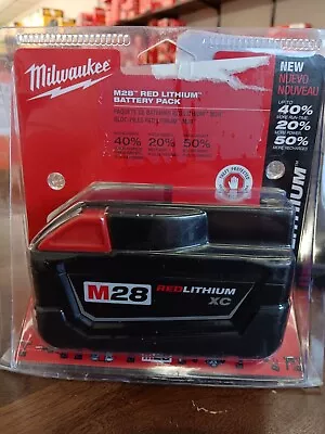 NEW Milwaukee 48-11-2830 M28 28-Volt REDLITHIUM XC On-Board Fuel Guage Battery • $170