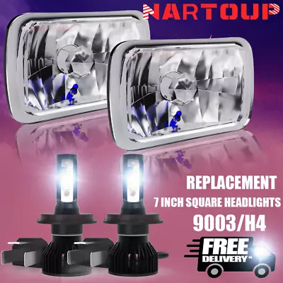 2PC 5x7  7x6  LED Headlight Hi-Lo Beam FIT Toyota Pickup 1982-1995 Truck 4Runner • $105.99