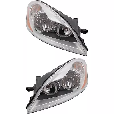 Pair Headlights Driving Head Lights Headlamps Set Of 2  Driver & Passenger Side • $377.59