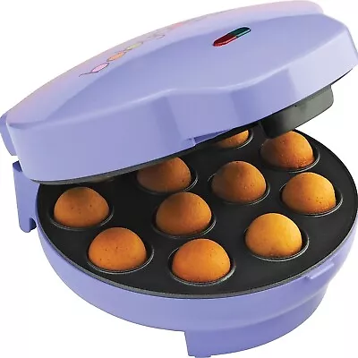 Babycakes Mini Cake Pop Maker Purple Cake Balls CP-12 • $35.97