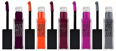 Maybelline Color Sensational Vivid Matte Liquid Lip Color Stain Lipstick USA NEW • $9.98