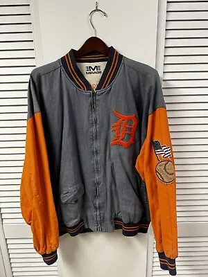 Detroit Tigers Mlb Vintage Mirage Throwback 1927 Cooperstown Collection Jacket • $69