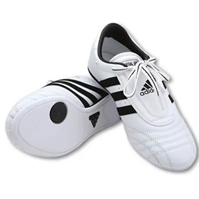 ON SALE!!  Adidas Martial Arts Karate Training Practice Shoes WHITE And BLACK • $68.99