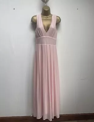TFNC Pink Prom Dress - Maxi Dress - Size 8  • £4.99